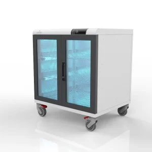Uvisan UV-C desinfectie en oplaadkast (medisch)